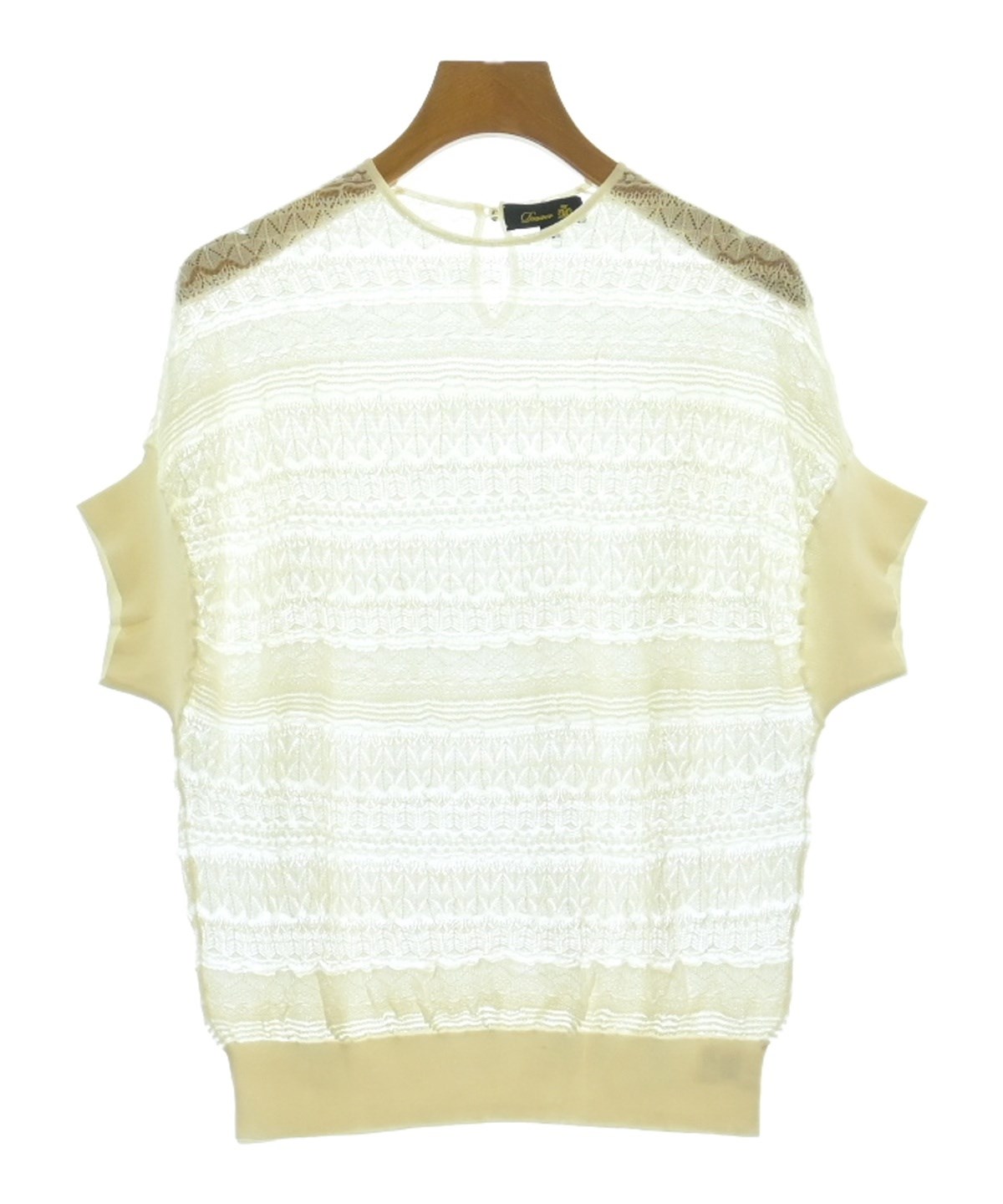 Drawer（ドロワー）ニット・セーター 白 サイズ:1(S位) レディース