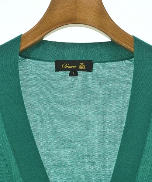 Drawer（ドロワー）カーディガン 緑 サイズ:1(S位) レディース/2200620976091