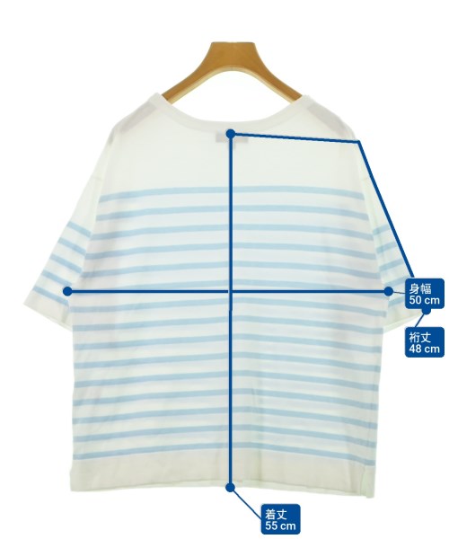 Drawer（ドロワー）ニット・セーター 白 サイズ:1(S位) レディース/2200623197080