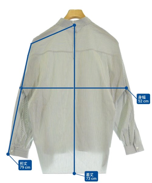 Drawer（ドロワー）カジュアルシャツ 白 サイズ:38(M位) レディース/2200628426093