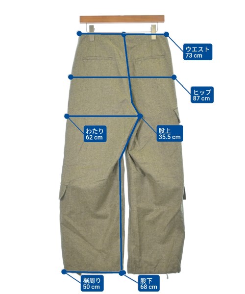 Drawer（ドロワー）カーゴパンツ カーキ サイズ:36(S位) レディース/2200628862013