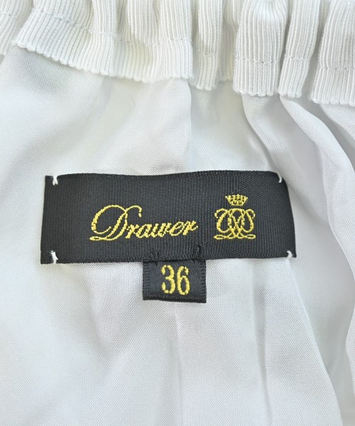 Drawer（ドロワー）ロング・マキシ丈スカート 白 サイズ:36(S位) レディース/2200629236066