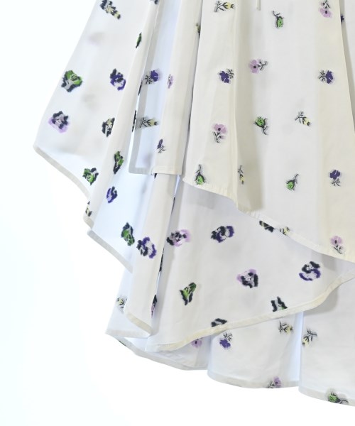 Drawer（ドロワー）ロング・マキシ丈スカート 白 サイズ:36(S位) レディース/2200629236066