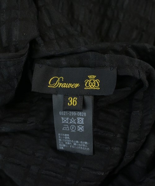 Drawer（ドロワー）ベスト 黒 サイズ:36(S位) レディース/2200629538047