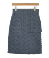 Drawer（ドロワー）ひざ丈スカート 紺 サイズ:36(S位) レディース/2200619171193
