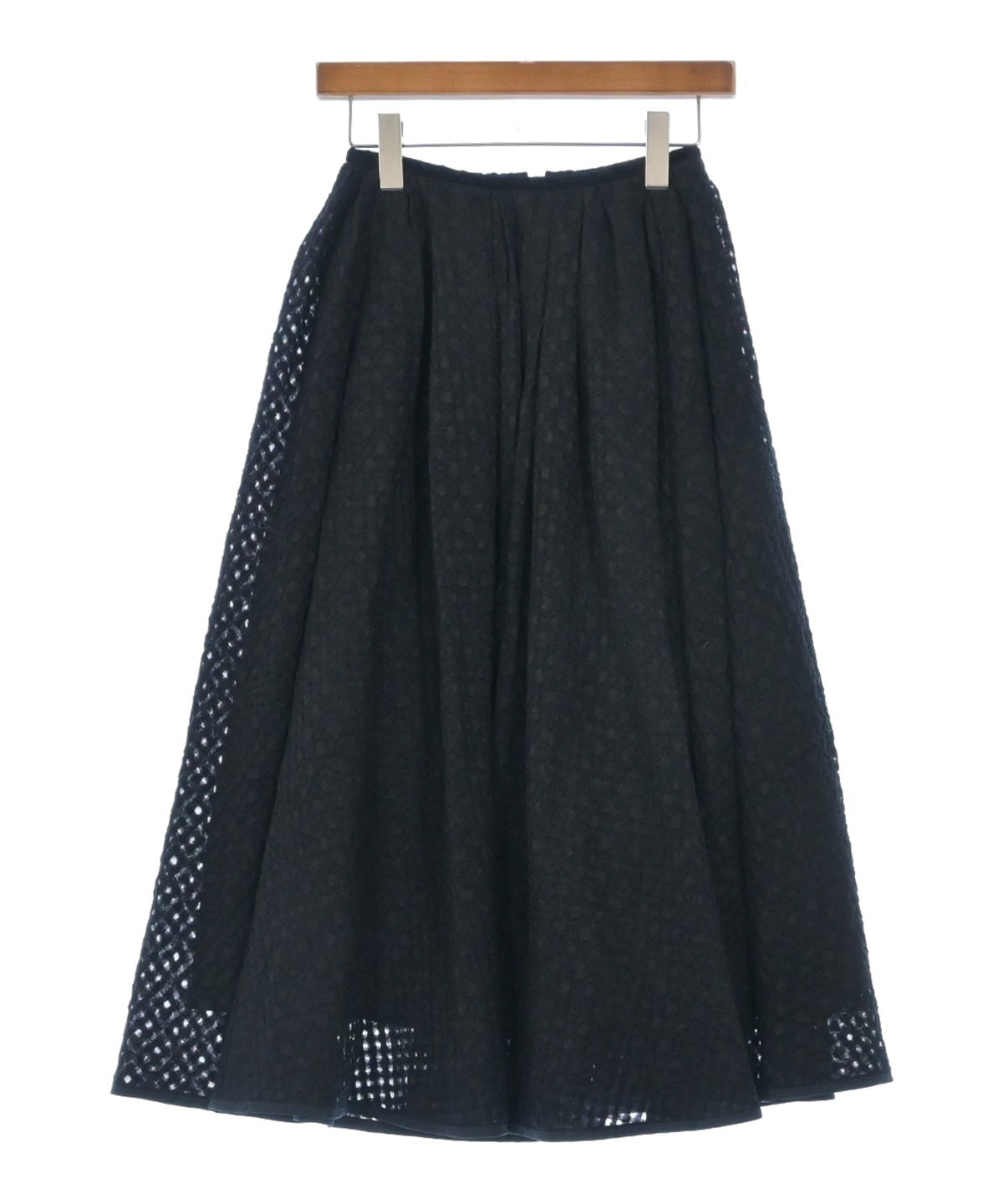 Drawer ロングスカート Drawer（ドロワー）ロング・マキシ丈スカート 黒 サイズ:36(S位