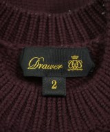 Drawer（ドロワー）ニット・セーター 赤 サイズ:2(M位) レディース/2200618523269