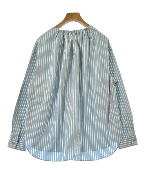 Drawer（ドロワー）ブラウス 青 サイズ:38(M位) レディース/2200618341078