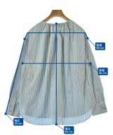 Drawer（ドロワー）ブラウス 青 サイズ:38(M位) レディース/2200618341078