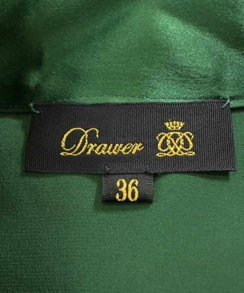 Drawer（ドロワー）ブラウス 緑 サイズ:36(S位) レディース/2200633106041