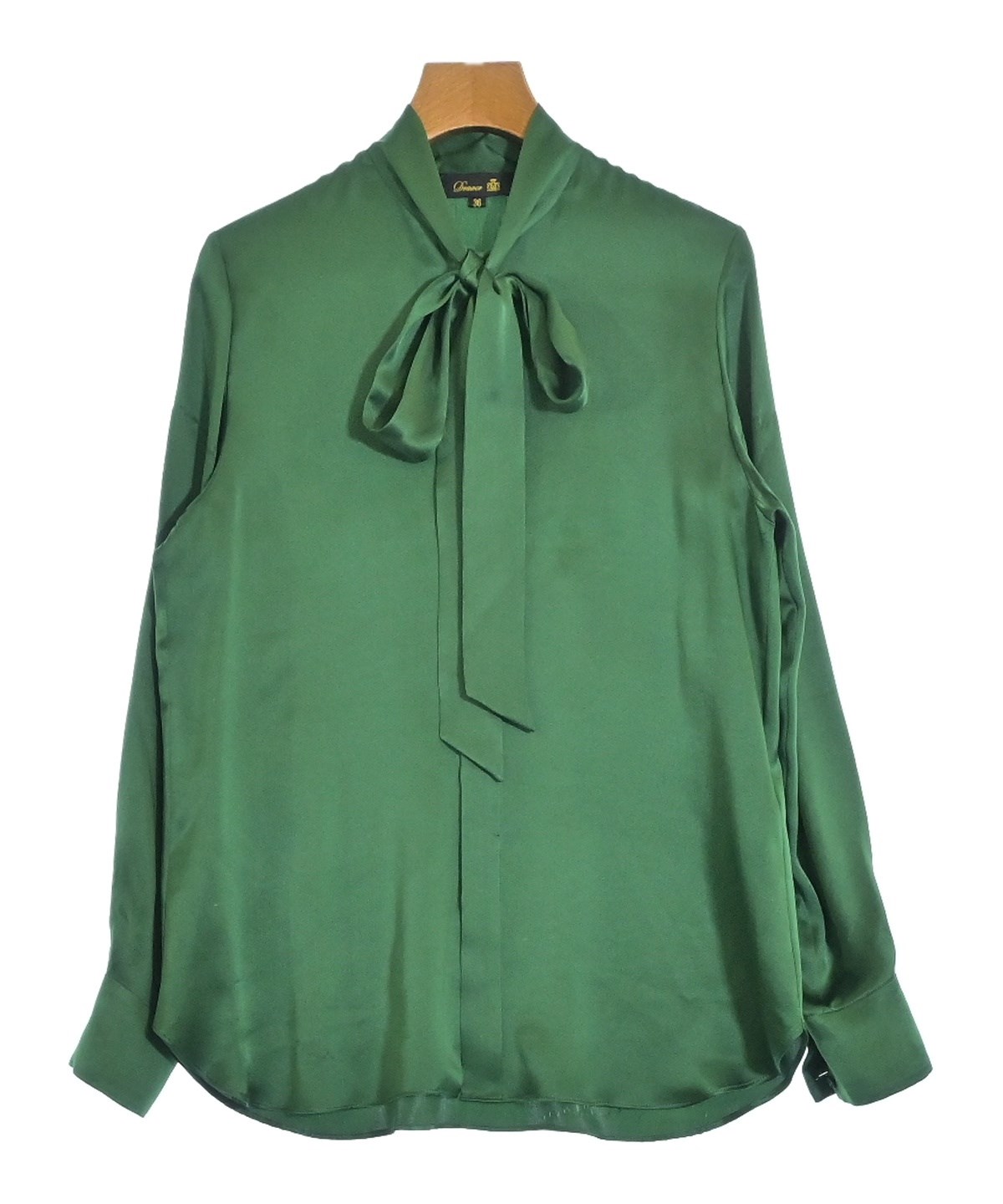 Drawer（ドロワー）ブラウス 緑 サイズ:36(S位) レディース