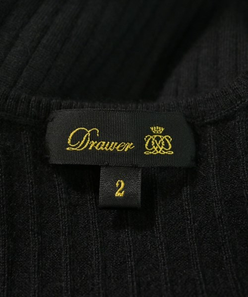Drawer（ドロワー）ニット・セーター 黒 サイズ:2(M位) レディース/2200633079345
