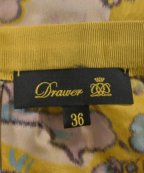 Drawer（ドロワー）ロング・マキシ丈スカート 黄 サイズ:36(S位) レディース/2200607240078