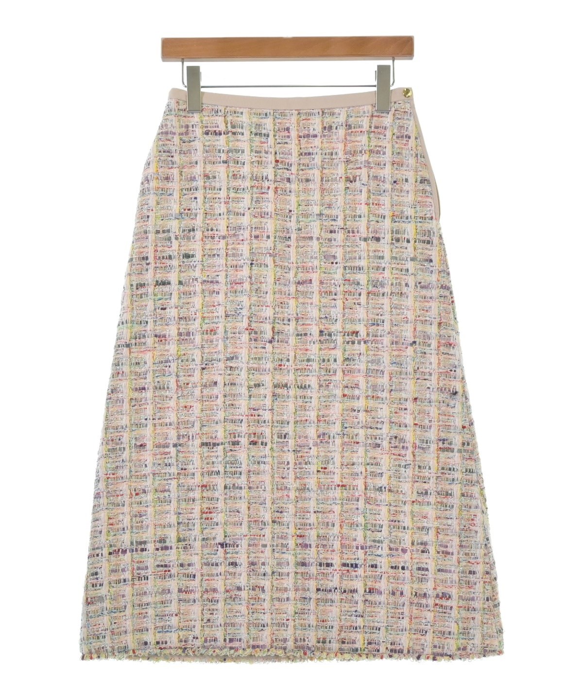 Drawer（ドロワー）ロング・マキシ丈スカート ピンク サイズ:36(S位