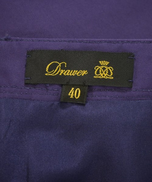 Drawer（ドロワー）ロング・マキシ丈スカート 紫 サイズ:40(M位) レディース/2200612689022