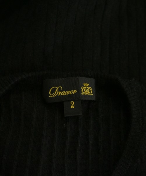 Drawer（ドロワー）ニット・セーター 黒 サイズ:2(M位) レディース/2200613557016