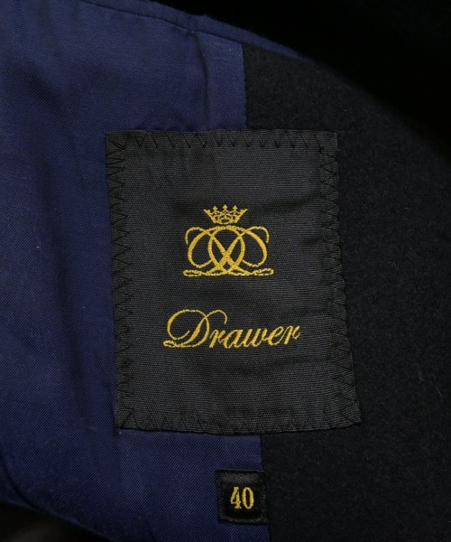 Drawer（ドロワー）ピーコート 黒 サイズ:40(M位) レディース/2200608695013