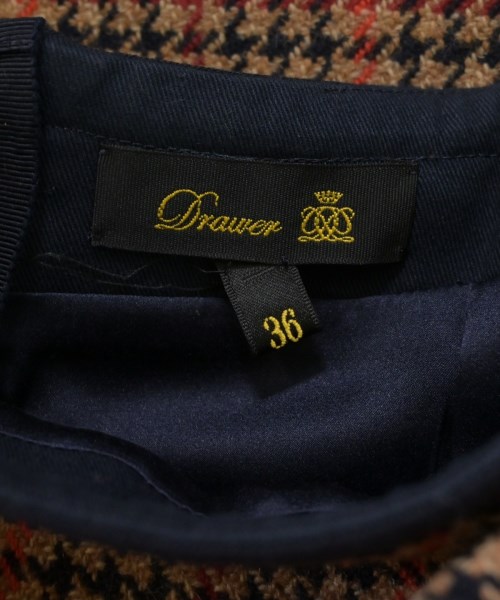 Drawer（ドロワー）ひざ丈スカート 茶 サイズ:36(S位) レディース/2200615726076
