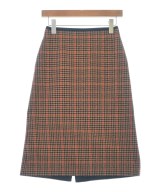 Drawer（ドロワー）ひざ丈スカート 茶 サイズ:36(S位) レディース/2200615726076