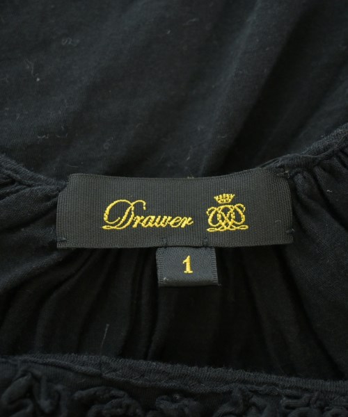 Drawer（ドロワー）Tシャツ・カットソー 黒 サイズ:1(S位) レディース/2200617399087