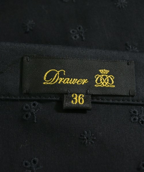 Drawer（ドロワー）ブラウス 黒 サイズ:36(S位) レディース/2200615796031