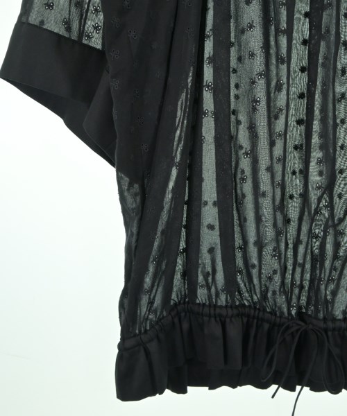 Drawer（ドロワー）ブラウス 黒 サイズ:36(S位) レディース/2200615796031