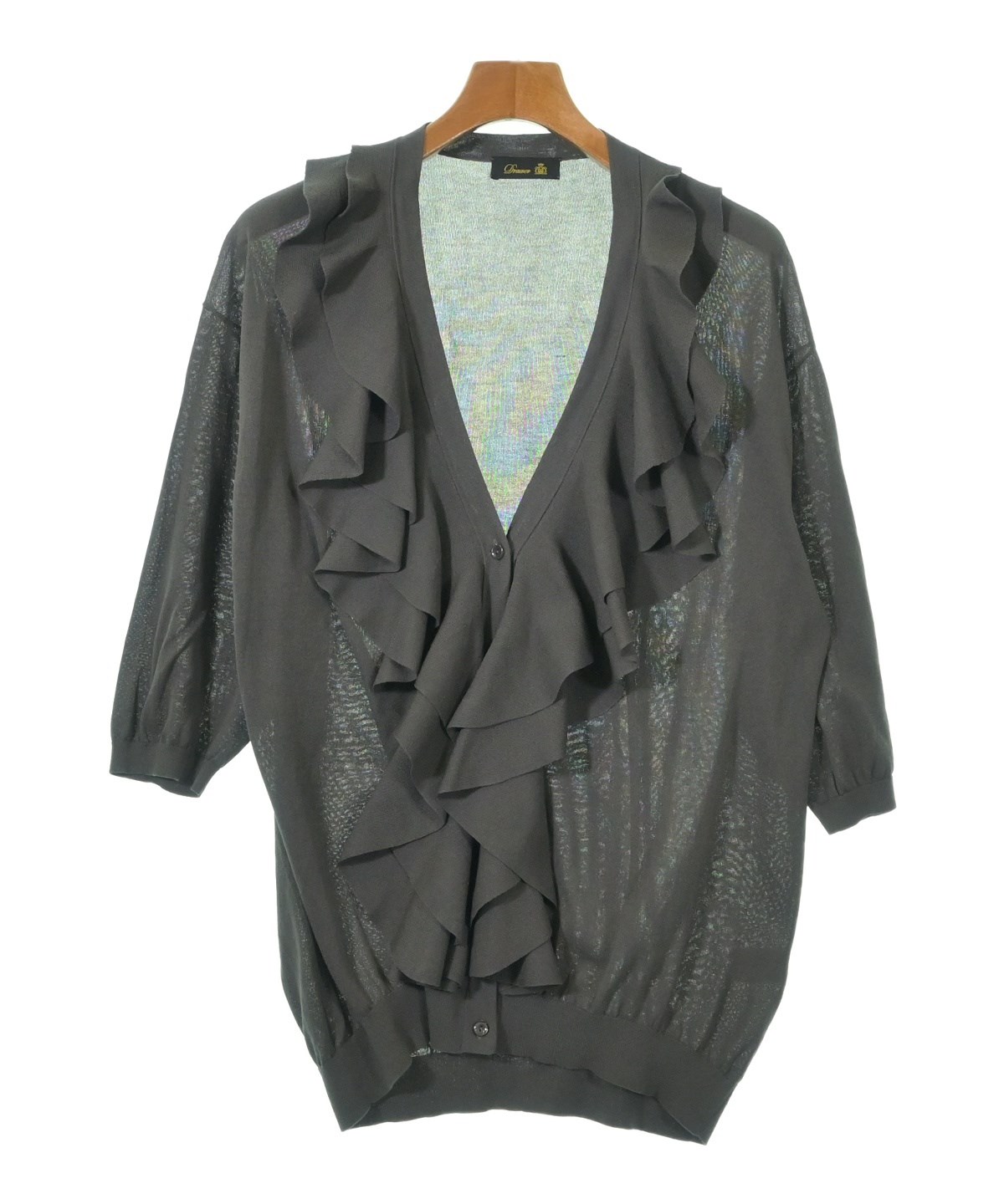 Drawer（ドロワー）カーディガン グレー サイズ:F レディース