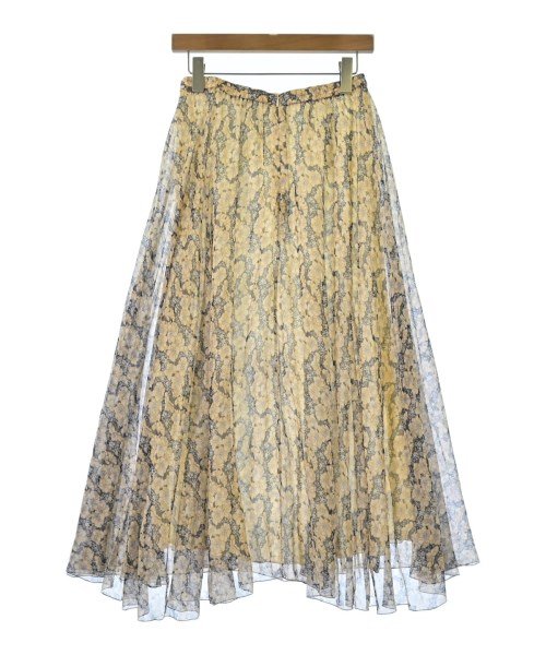 Drawer（ドロワー）ロング・マキシ丈スカート オレンジ サイズ:38(M位) レディース/2200609524473