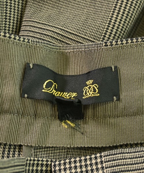 Drawer（ドロワー）クロップドパンツ 茶 サイズ:38(M位) レディース/2200609524688