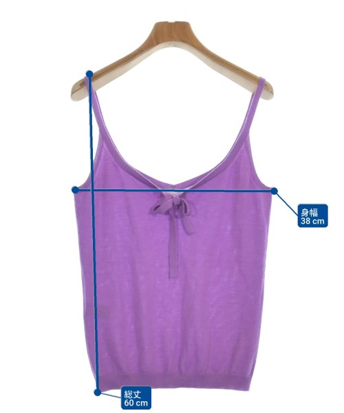 Drawer（ドロワー）ニット・セーター 紫 サイズ:2(M位) レディース/2200618717033