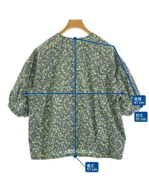 Drawer（ドロワー）ブラウス 緑 サイズ:36(S位) レディース/2200619173166