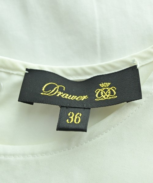Drawer（ドロワー）ブラウス 白 サイズ:36(S位) レディース/2200615975030