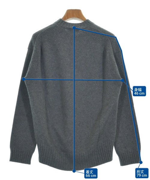 Drawer（ドロワー）ニット・セーター グレー サイズ:1(S位) レディース/2200615975047