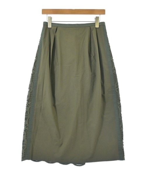 Drawer（ドロワー）ロング・マキシ丈スカート カーキ サイズ:38(M位) レディース/2200616423035