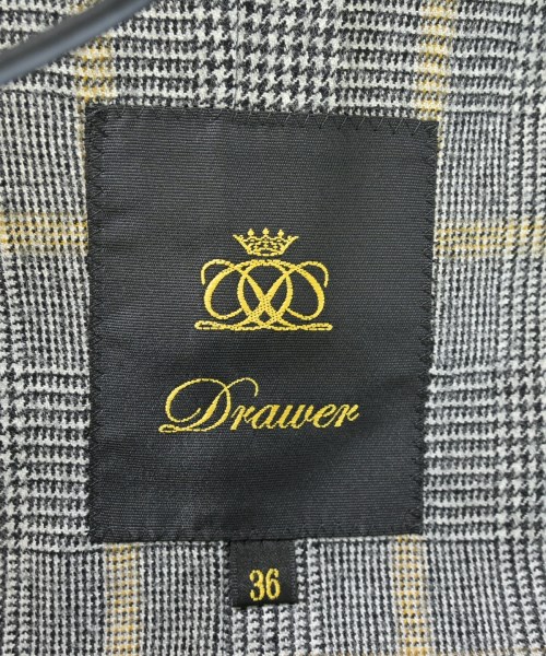 Drawer（ドロワー）カジュアルジャケット グレー サイズ:36(S位) レディース/2200616765036