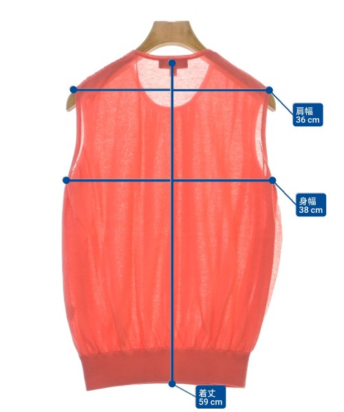 Drawer（ドロワー）ベスト 赤 サイズ:2(M位) レディース/2200619621063