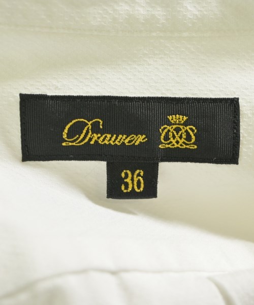 Drawer（ドロワー）カジュアルシャツ 白 サイズ:36(S位) レディース/2200621184044