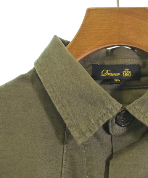 Drawer（ドロワー）ミリタリーブルゾン カーキ サイズ:36(S位) レディース/2200670303069