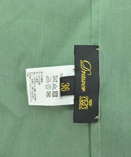 Drawer（ドロワー）ブラウス 緑 サイズ:36(S位) レディース/2200670303175