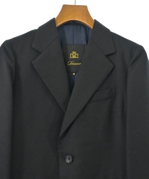 Drawer（ドロワー）テーラードジャケット 黒 サイズ:36(S位) レディース/2200670303236