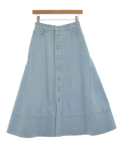 Drawer(ドロワー)ロング・マキシ丈スカート 青 サイズ:36(S位)/2200670303250