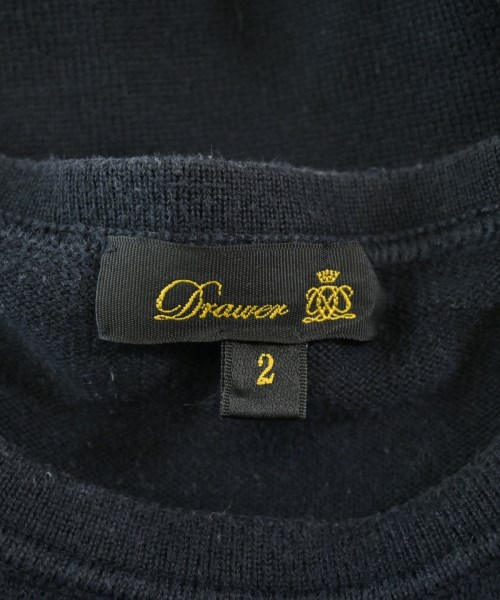 Drawer（ドロワー）ニット・セーター 紺 サイズ:2(M位) レディース/2200673976024