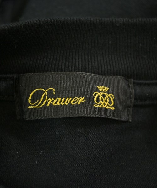 Drawer（ドロワー）Tシャツ・カットソー 黒 サイズ:F レディース/2200674698017