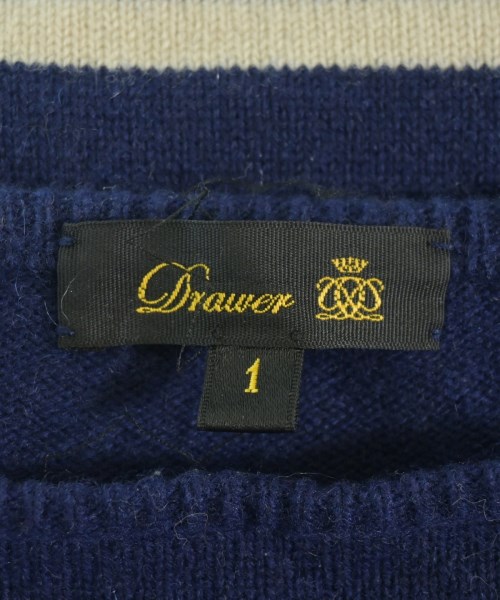 Drawer（ドロワー）ニット・セーター 紺 サイズ:1(S位) レディース/2200672089039