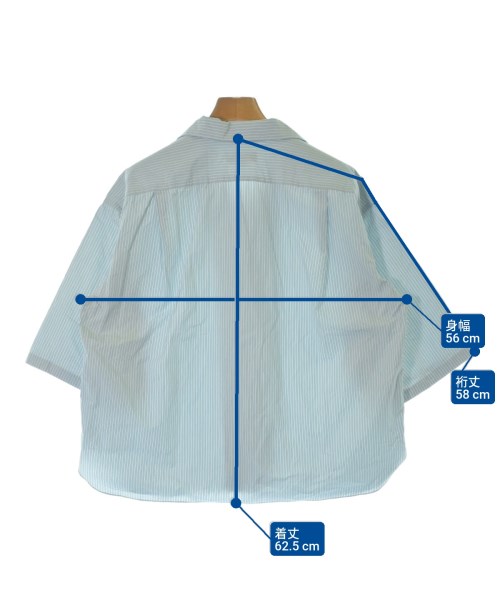 Drawer（ドロワー）カジュアルシャツ グレー サイズ:36(S位) レディース/2200674907065