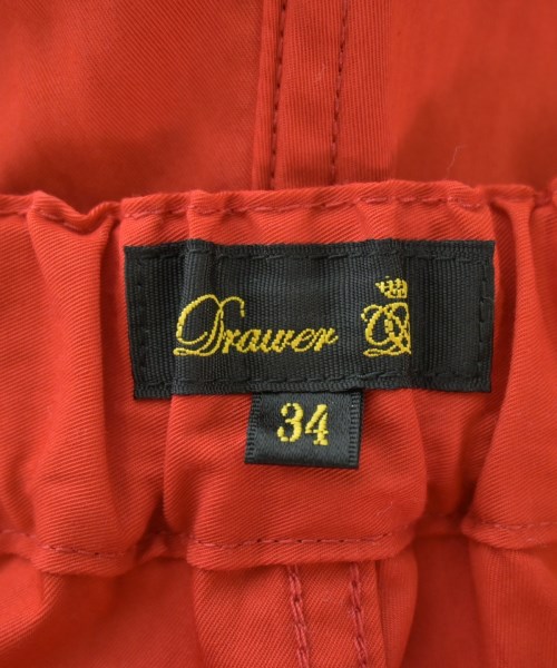 Drawer（ドロワー）スラックス 赤 サイズ:34(XS位) レディース/2200677916057