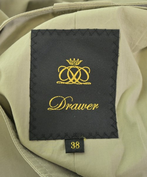 Drawer（ドロワー）ミリタリーブルゾン カーキ サイズ:38(M位) レディース/2200677916071