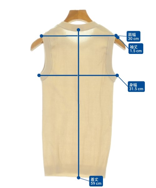 Drawer（ドロワー）ノースリーブ ベージュ サイズ:-(XS位) レディース/2200676730173