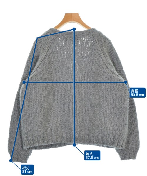 Drawer（ドロワー）カーディガン グレー サイズ:1(S位) レディース/2200673412089