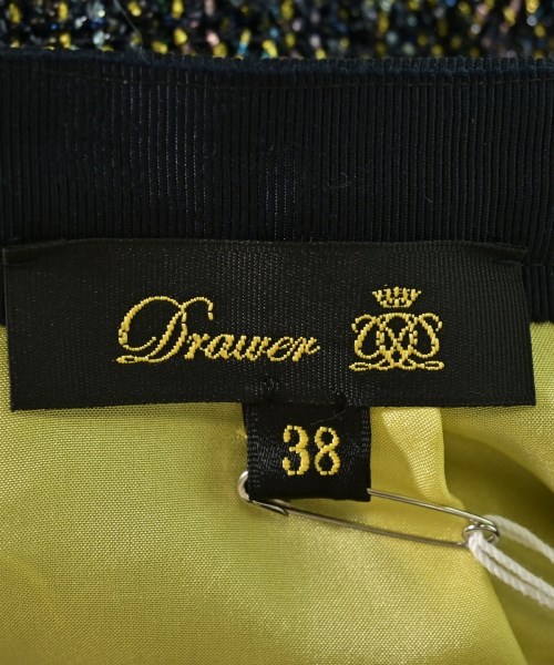 Drawer（ドロワー）ロング・マキシ丈スカート 紺 サイズ:38(M位) レディース/2200673649027